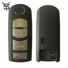 High quality black Remote Smart key with PCF7953P chip 4 Button Remote key for Mazda 434MHz FCCID SKE13E-01